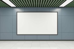Subway Signage Horizontal Mockup Product Image 2