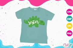 Dinosaur Family svg, Papa dinosaur, Baby dinosaur Product Image 3