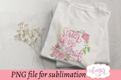 Sister of the bride sublimation design, wedding sublimation Product Image 3