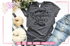 Livin' That Pumpkin Spice Life - SVG DXF PNG Cut file Product Image 3