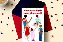 Kids clipart Custom Children clipart Kids Sport Kids playing Product Image 8