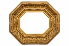 Museum Gold Picture Frame PNG Product Image 1