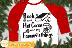 Christmas SVG | Book SVG | Hot Cocoa SVG | Book Lover SVG Product Image 2