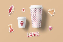 In Love. Romantic watercolor collection for Valentine&#039;s day Product Image 14