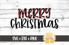 Merry Christmas - Holiday SVG PNG DXF Cut Files Product Image 2