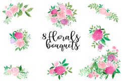 Watercolor Sunday florals Product Image 3