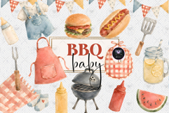 BBQ Baby-Q Clipart Product Image 1