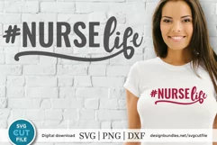 Nurse appreciation svg - a nurse svg file for Cricut Product Image 1