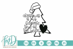 My Favorite Time of the Year SVG DXF PNG Cut File Product Image 2
