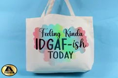 Sarcastic PNG Sublimation Funny Quote IDGAF-ish Watercolor Product Image 2