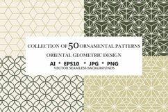 50 ornamental seamless patterns Product Image 1