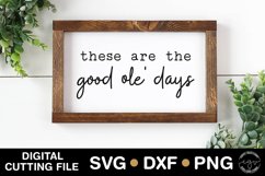 These Are The Good Ole&#039; Days  Product Image 1