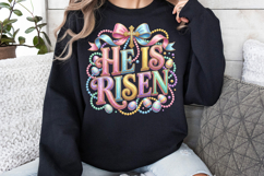 He Is Risen png, Christian Easter png Product Image 3