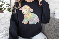 Patchwork Easter Lamb png Product Image 3