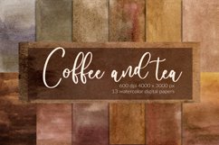 Watercolor digital papers bundle|Watercolor textures bundle Product Image 9