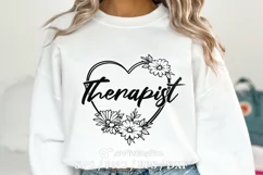 Therapist Svg, Therapist Svg Cut File, Therapist Era Svg Product Image 3