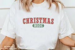 Merry Christmas Svg, Christmas Mode Svg, Christmas Crew Svg Product Image 4