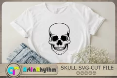 Skull SVG, Skull SVG File, Halloween SVG, Halloween Decor Product Image 3