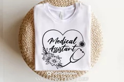 Medical Assistant Svg, Medical Assistant Clipart, RMA Svg Product Image 3