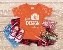 Gildan T-Shirt Kids T 002 CHRISTMAS Dark wood Product Image 8