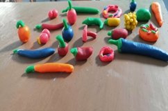 beautiful landscape of work made of plasticine Product Image 1