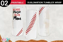 Baseball 20 Oz. Skinny Tumbler for Mother's Day Product Image 1