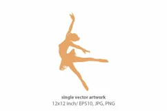 ballerina - single vector artwork Product Image 1