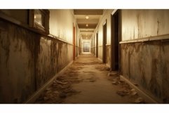 vintage blurred hallway interior Product Image 1