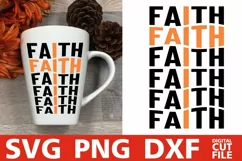 Faith svg, Religious svg, Cross svg, Christian svg, Jesus Product Image 1