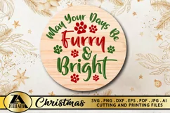Christmas Ornament SVG PNG EPS DXF Animal Ornaments SVG Product Image 1
