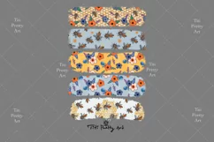 Floral Brush Strokes, Honey Bee Brush Strokes Product Image 6