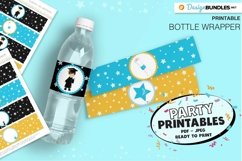 Printable Graduation boy bottle wrappers- Printable Party Product Image 1