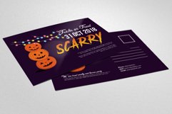 Halloween Party Invitation Postcard Product Image 1