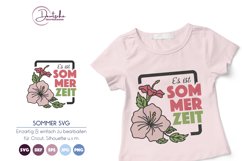 Sommerzeit SVG | Hawaii Blume SVG Product Image 1