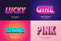 Modern text effect for illustrator vol 3 Product Image 1