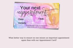 Pink and Gold DIY Appointment Card Product Image 2