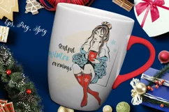 Fashion girl. Soulful winter evenings. Product Image 1