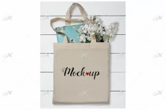 Eco tote bag Mockup. PSD & JPEG Product Image 2