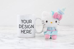 Mug Mockup 11 Oz Blank White Coffee Cup Hello Kitty Product Image 1