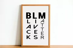 Black Lives Matter SVG PNG EPS DXF for Cutting and Printing Product Image 5