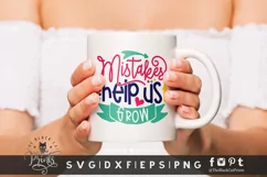 Mistakes Help Us Grow SVG | Back To School SVG | Teacher SVG Product Image 3