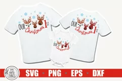 Our 1st Christmas svg, Baby Christmas svg Product Image 2