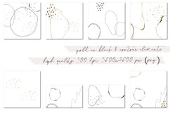 Ink & Abstract Glitter Shapes Product Image 7