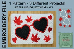 Canadian Sunglasses Mug Rug or Doorknob Hanger Product Image 1