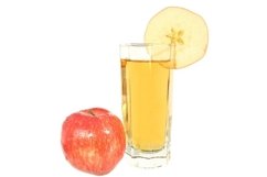 Stock Photo - Glass with juice and apples Product Image 1