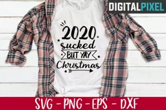 2020 Sucked but Yay Christmas Svg, Christmas Humor Svg Product Image 2