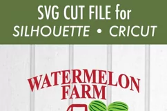 Watermelon Farm - Old Truck - Add Your Name - SVG DXF Files Product Image 3