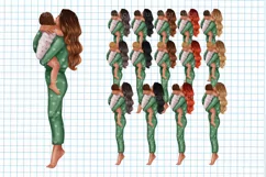 Mom clipart, Mother's Day Clipart, Parents clipart Product Image 5