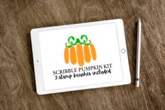 Procreate - Scribble Pumpkin Stamp Kit Product Image 1