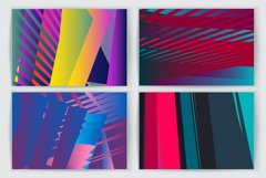 Patterns of geometric shapes and lines virtual background Product Image 1